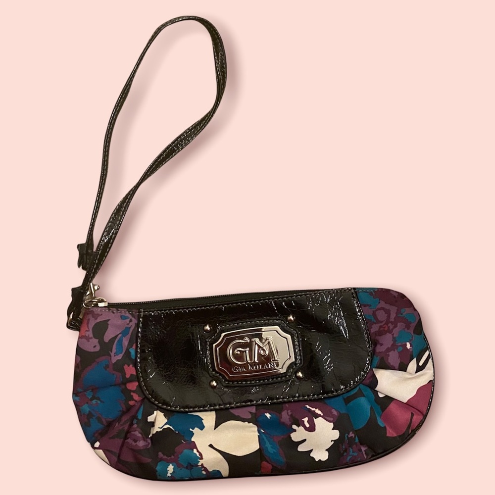 🌸 Y2K floral wristlet pouch